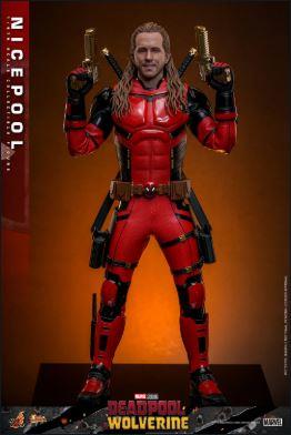 Nicepool Sixth Scale Figure Deadpool & Wolverine - Movie Masterpiece Series Marvel By Hot Toys