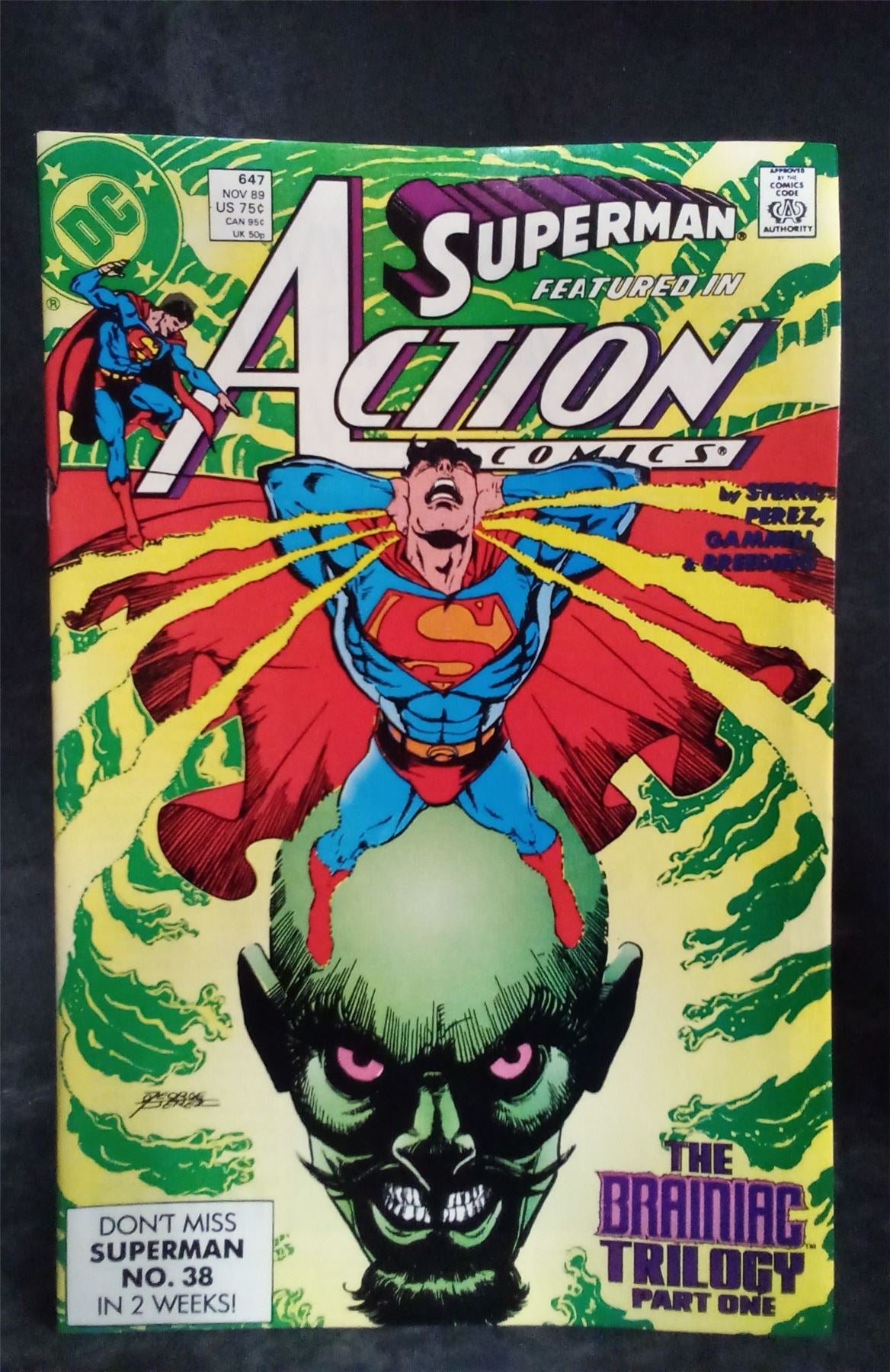 Action Comics #647 1989 DC Comics Comic Book