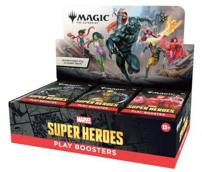 MTG TCG Universes Beyond- Marvel Super Heroes Play Booster Box By Wizards of the Coast