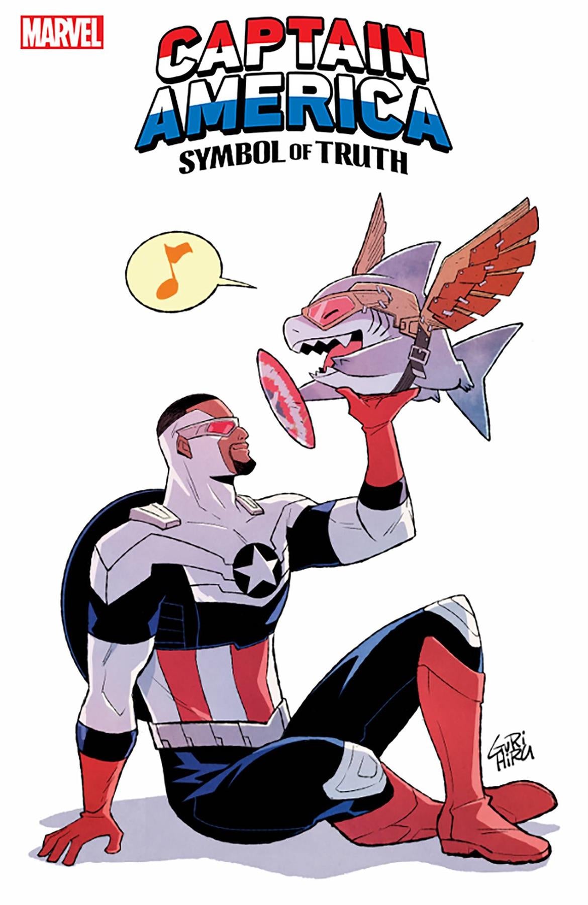 Captain America Symbol Of Truth #6 Gurihiru Jeff Landshark V Marvel Prh Comic Book