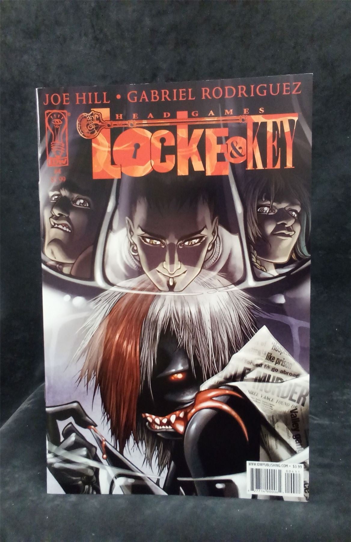 Locke & Key: Head Games #4 2009 idw Comic Book