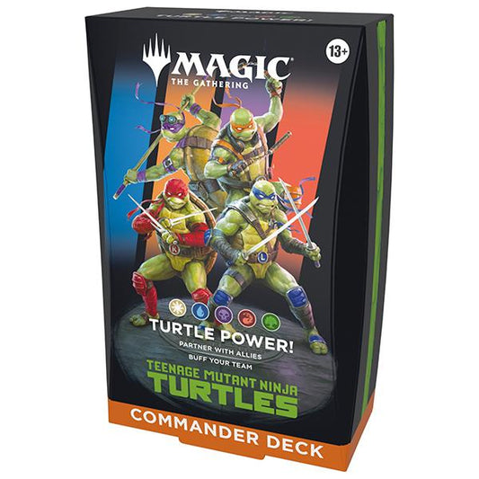 MTG TCG Universes Beyond- Teenage Mutant Ninja Turtles Commander Deck By Wizards of the Coast