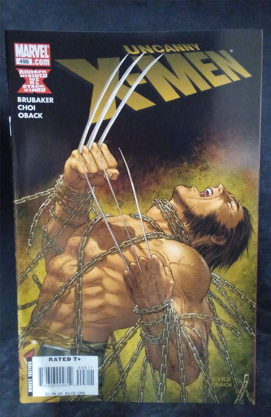 The Uncanny X-Men #498 2008 Marvel Comics Comic Book