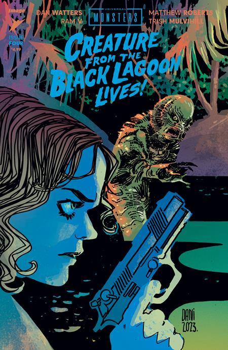 Universal Monsters Creature From The Black Lagoon Lives! #4 (of 4) Cvr C Inc 1:10 Dani Connecting Var Image Comics Comic Book