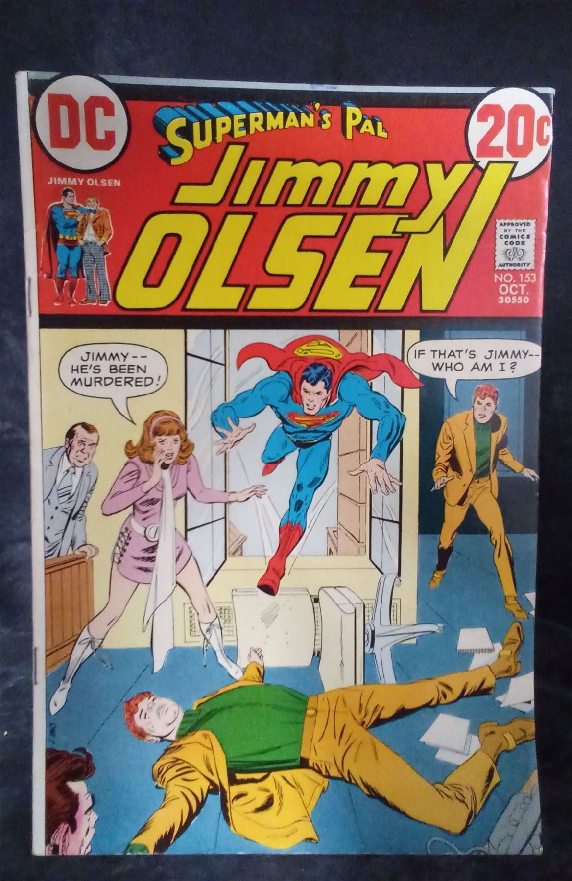Superman's Pal, Jimmy Olsen #153 1972 DC Comics Comic Book