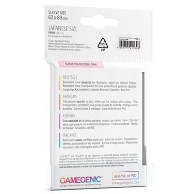 PRIME Japanese Sized Sleeves - Dark Grey    TCG Gamegenic