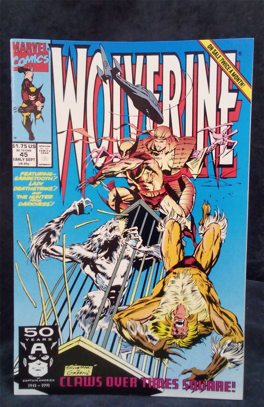 Wolverine #45 1991 Marvel Comics Comic Book