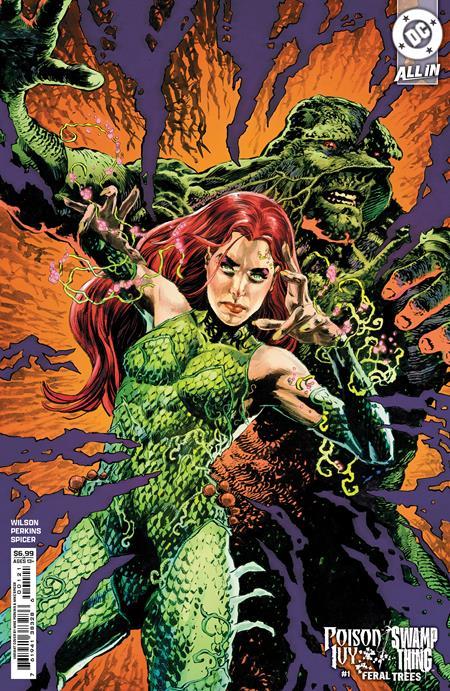 Poison Ivy Swamp Thing Feral Trees #1 (one Shot) Cvr B Mike Perkins Card Stock Var DC Comics Comic Book