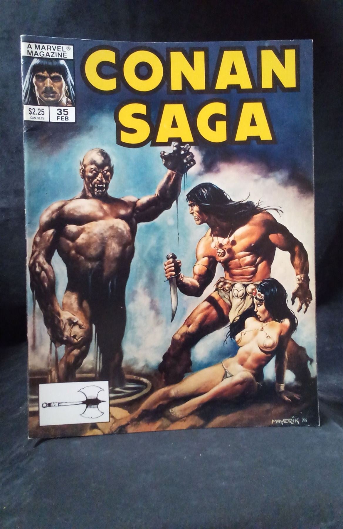 Conan Saga #35 1990 Marvel Comics Comic Book