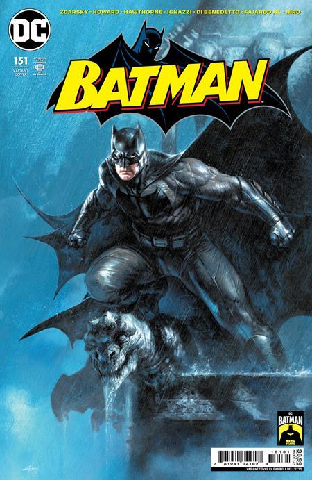 Batman #151 Cvr G Gabriele Dell Otto Batman 85th Anniversary Card Stock Var (absolute Power) DC Comics Comic Book