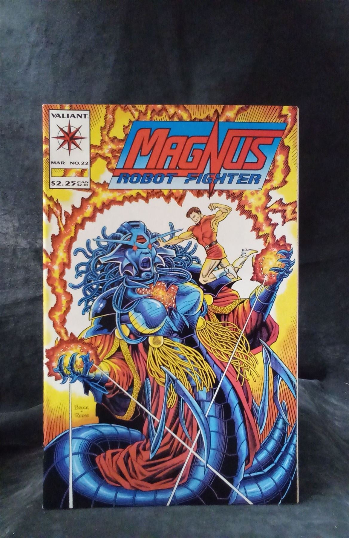 Magnus Robot Fighter #22 1993 valiant Comic Book