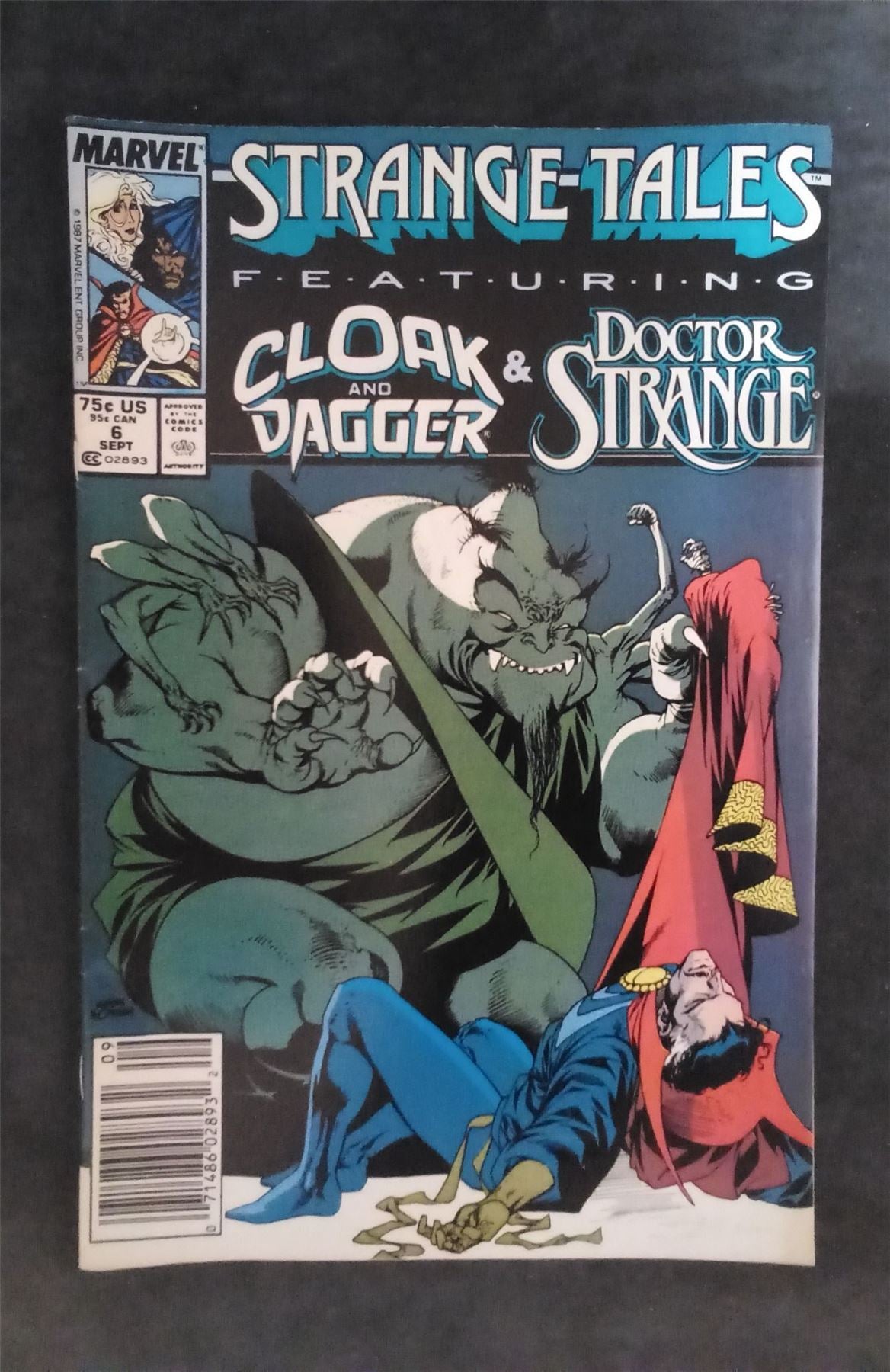 Strange Tales #6 1987 marvel Comic Book