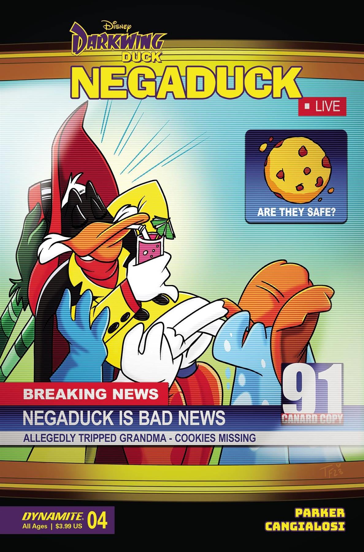Negaduck #4 Cvr C Forstner Dynamite Comic Book