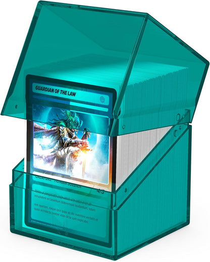 Ultimate Guard Deck Case - Boulder 100+ Clear - Malachite