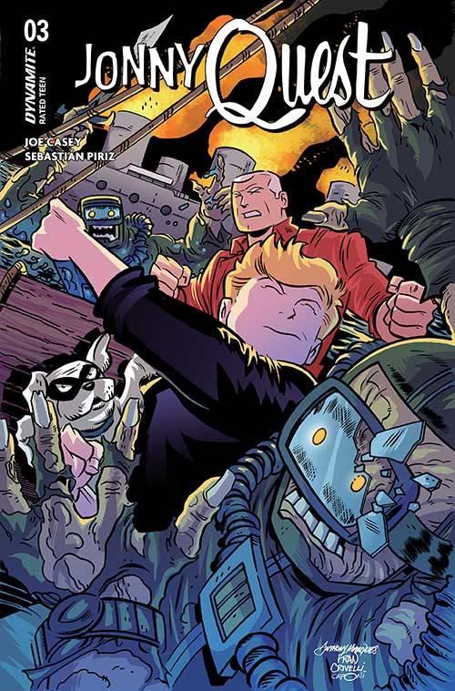 Jonny Quest #3 Cvr C Marques Dynamite Comic Book