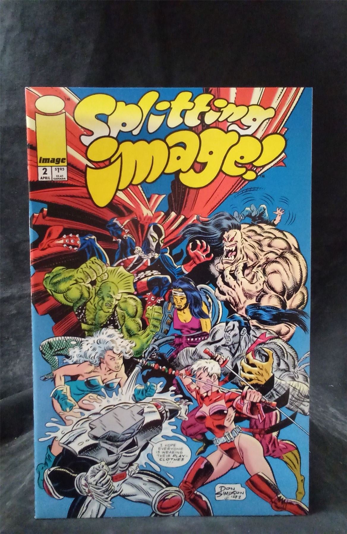 Splitting Image #2 1993 image-comics Comic Book
