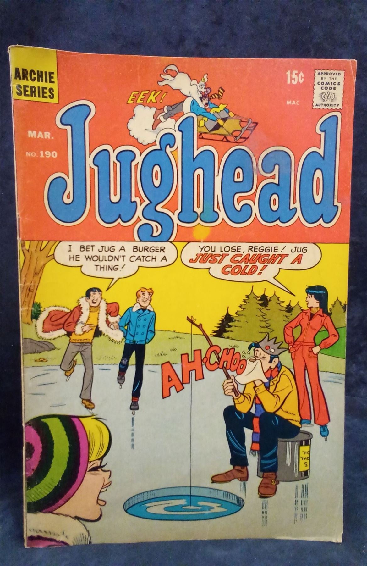 Jughead #190 1971 Archie Comics Comic Book
