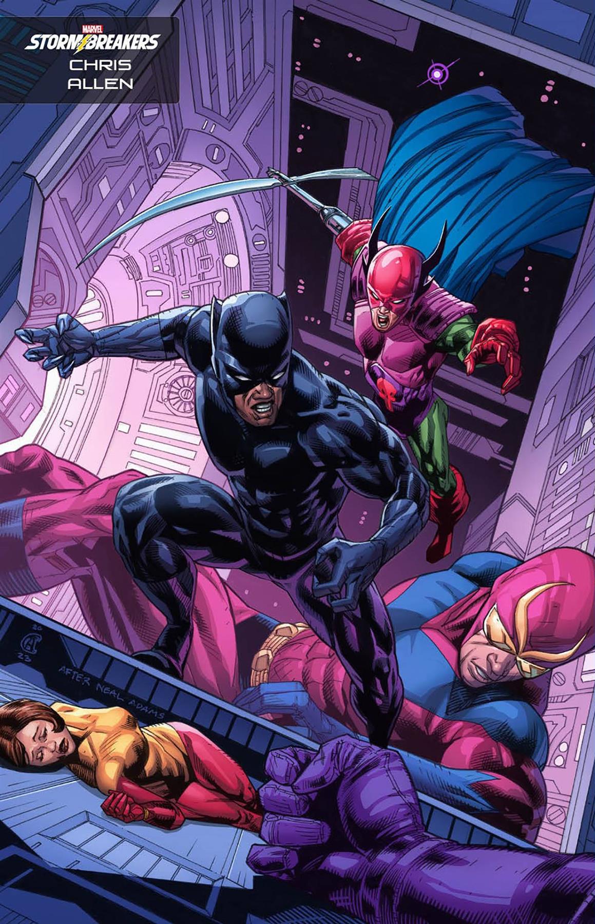 Black Panther #1 Chris Allen Stormbreaker Var (Chris Allen Stormbreaker Var) Marvel Prh Comic Book 2023