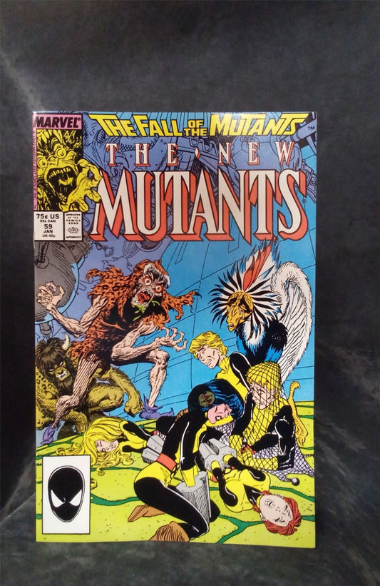 The New Mutants #59 1988 Marvel Comics Comic Book