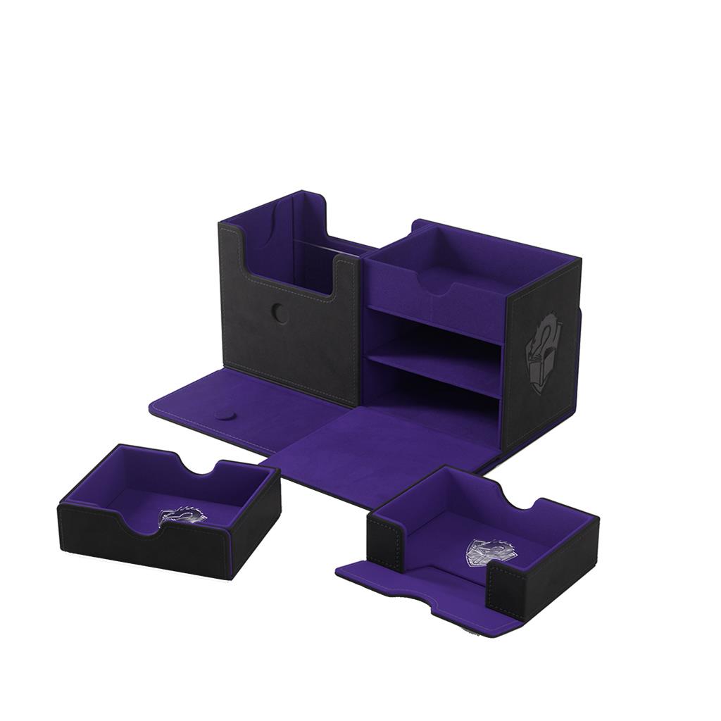 Gamegenic Deck Box - The Academic 133+ XL - Tolarian Edition - Black/Purple