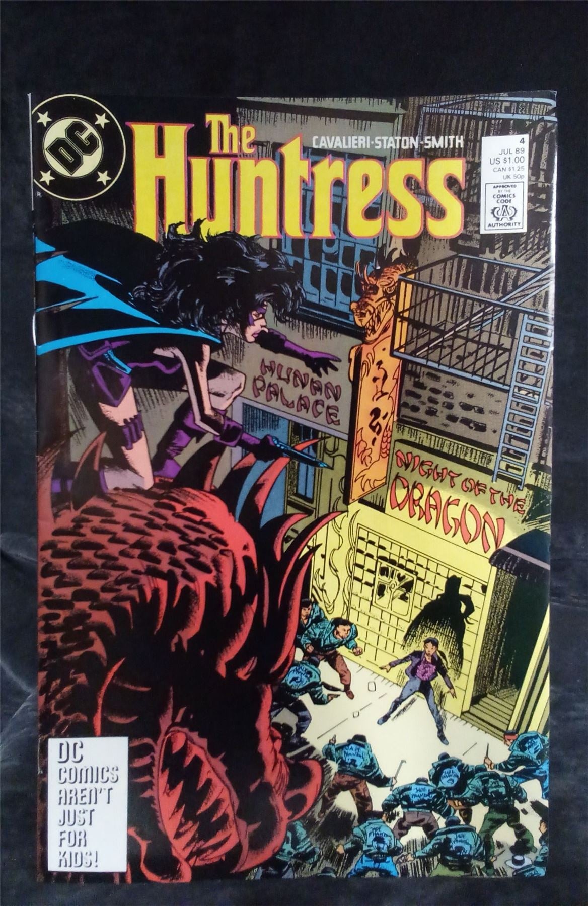 The Huntress #4 1989 DC Comics Comic Book