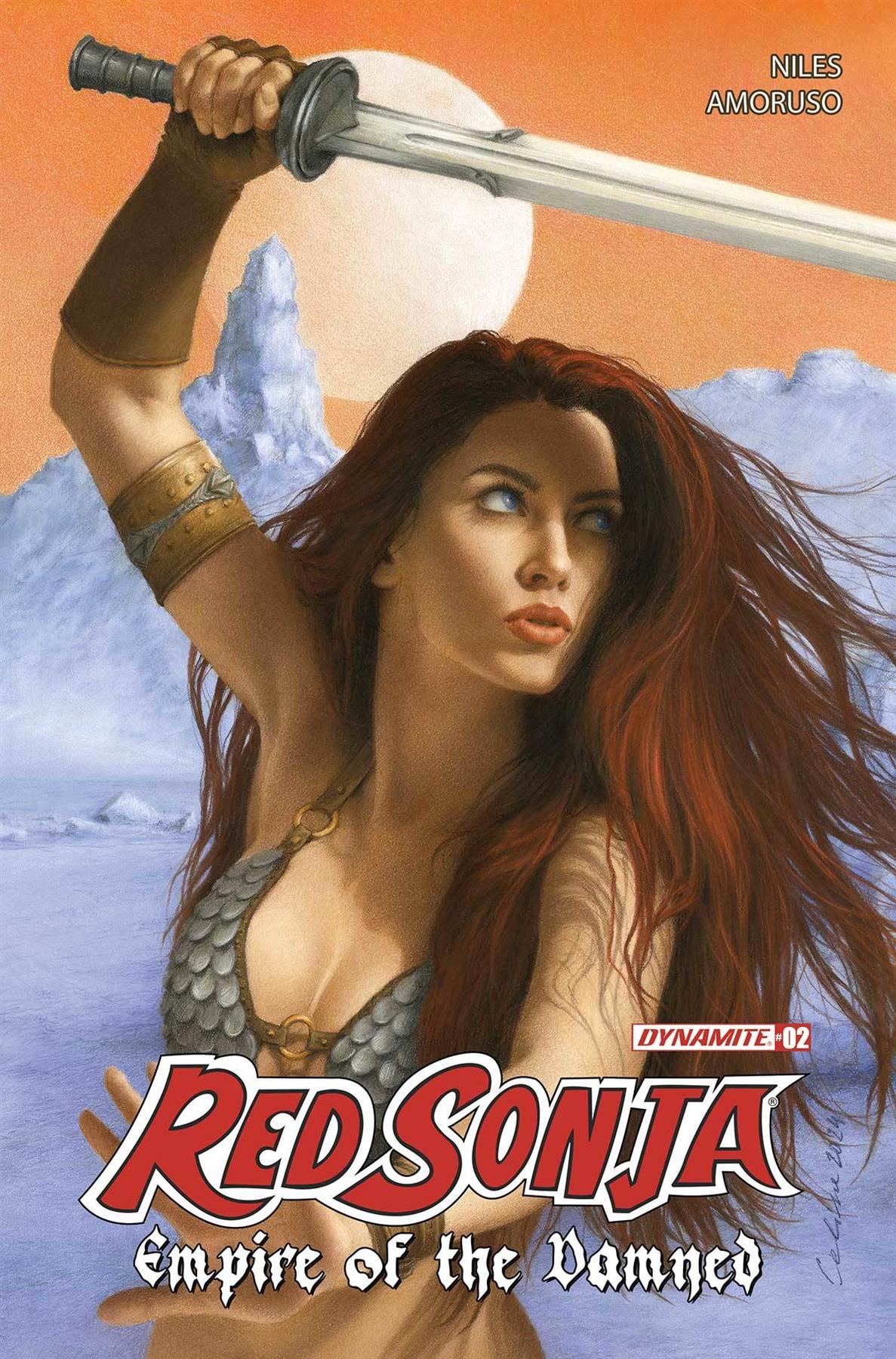 Red Sonja Empire Damned #2 Cvr C Celina Dynamite Comic Book