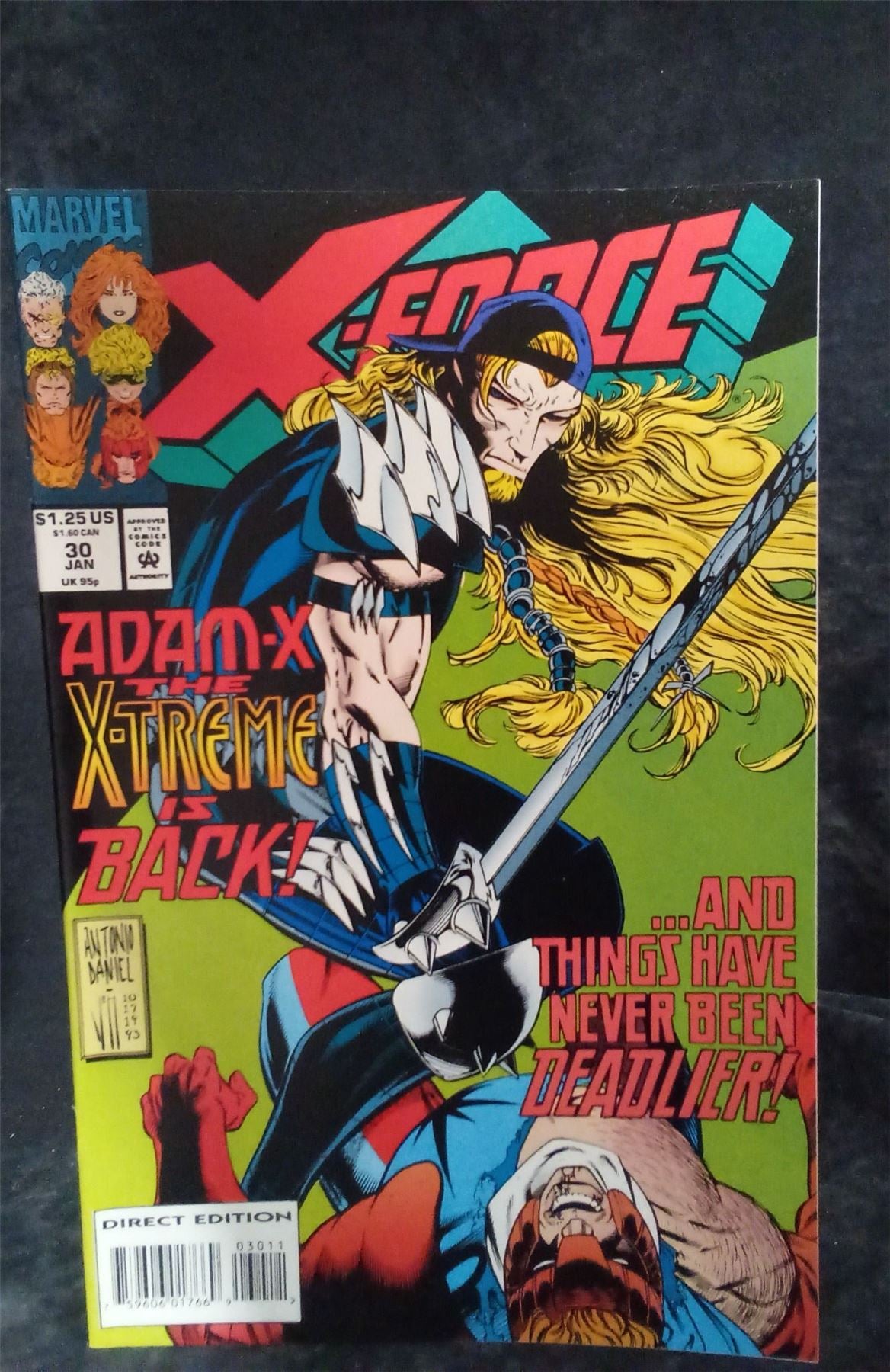 X-Force #30 1994 Marvel Comics Comic Book