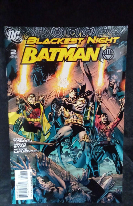 Blackest Night: Batman #2 2009 DC Comics Comic Book