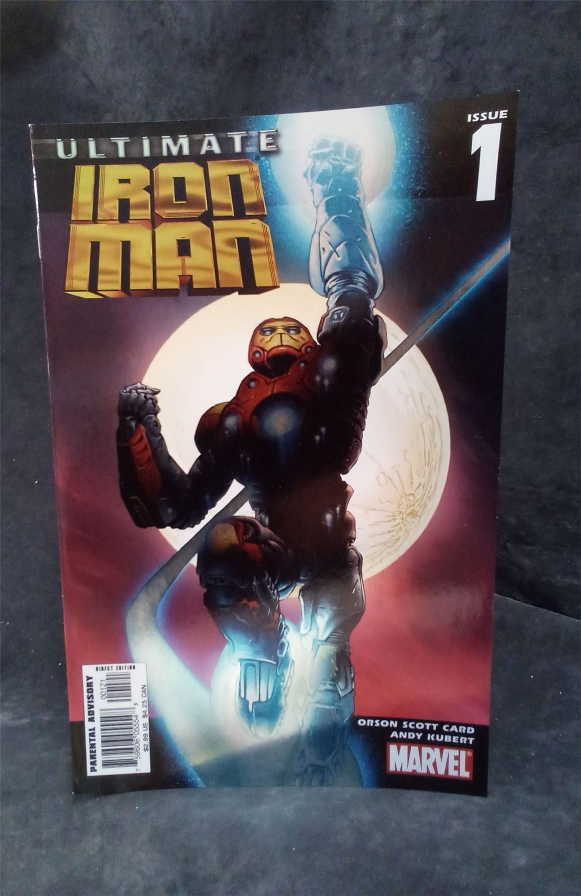 Ultimate Iron Man #1  2005 Foil Marvel Comic Book