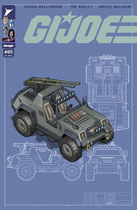 Gi Joe #5 Cvr F Inc 1:50 Ej Su Var  Image Comics Comic Book