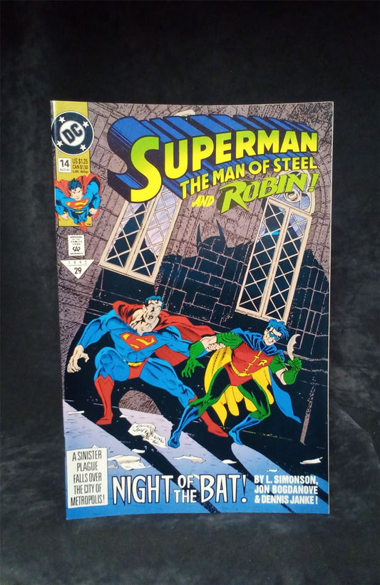 Superman: The Man of Steel #14 1992 DC Comics Comic Book