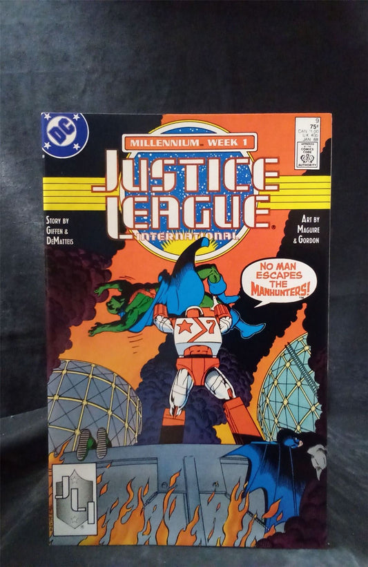 Justice League International #9 1988 DC Comics Comic Book