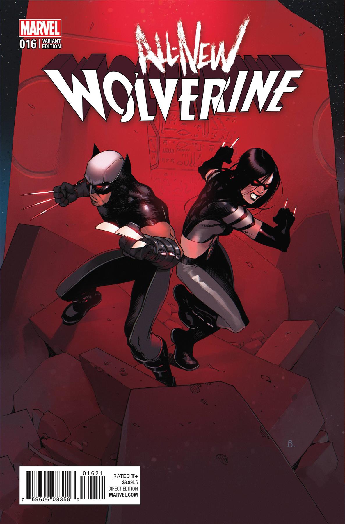 All New Wolverine #16 Bengal Connecting D Var (Bengal Connecting D Var) Marvel Comics Comic Book