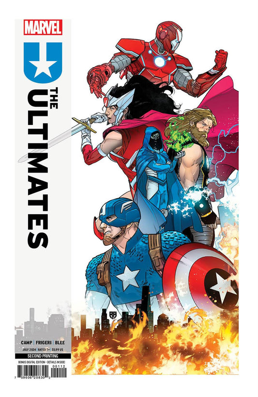 Ultimates #1 2nd Ptg Silva Var Marvel Prh Comic Book