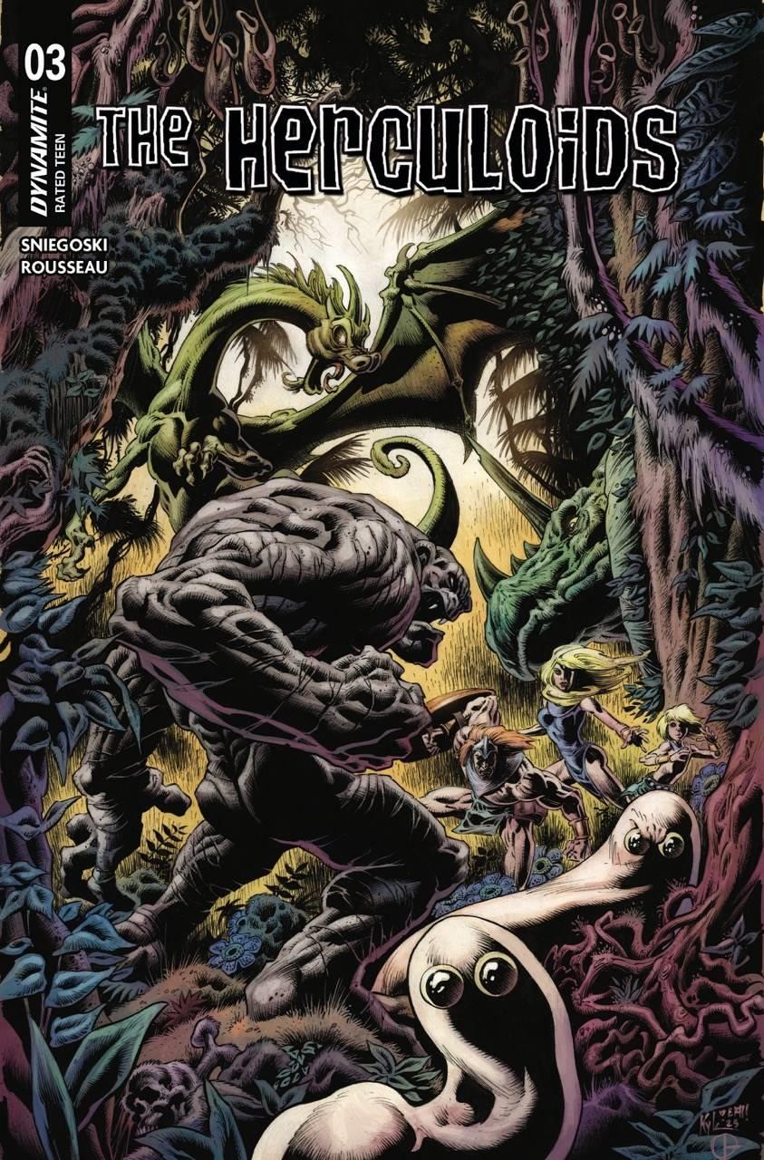 Herculoids #3 Cvr D Holtz Dynamite Comic Book