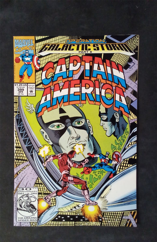 Captain America #399 Direct Edition 1992 marvel Comic Book