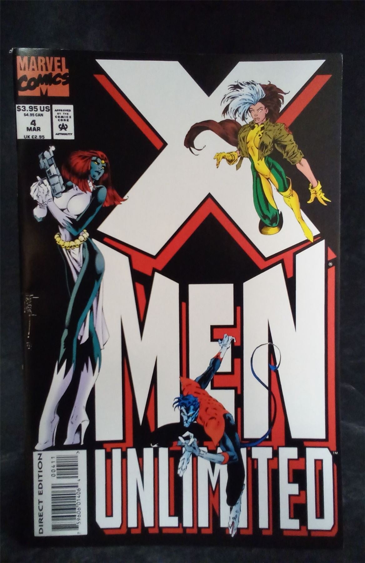 X-Men Unlimited #4 1994 Marvel Comics Comic Book