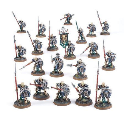 Warhammer Age of Sigmar- Ossiarch Bonereapers: Mortek Guard 94-25 by Games Workshop