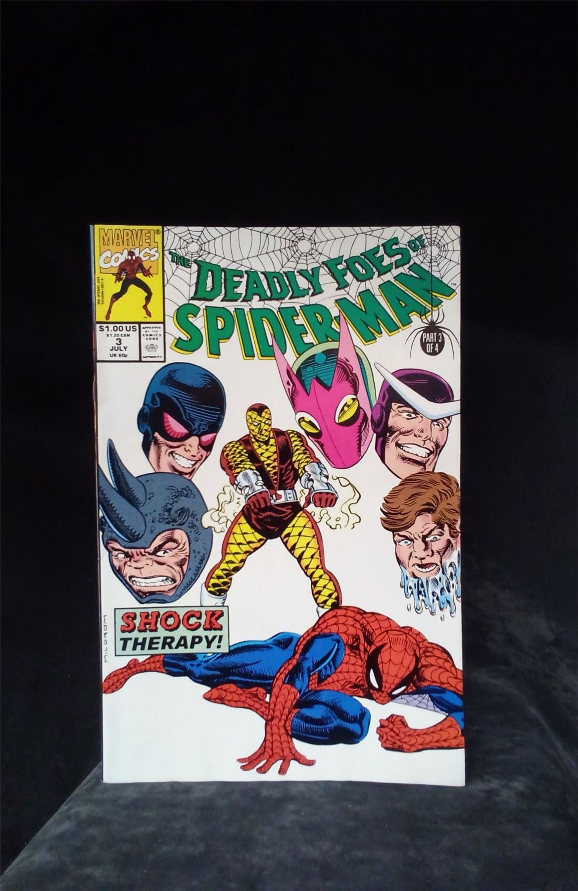 Deadly Foes of Spider-Man #3 1991 Marvel Comics Comic Book