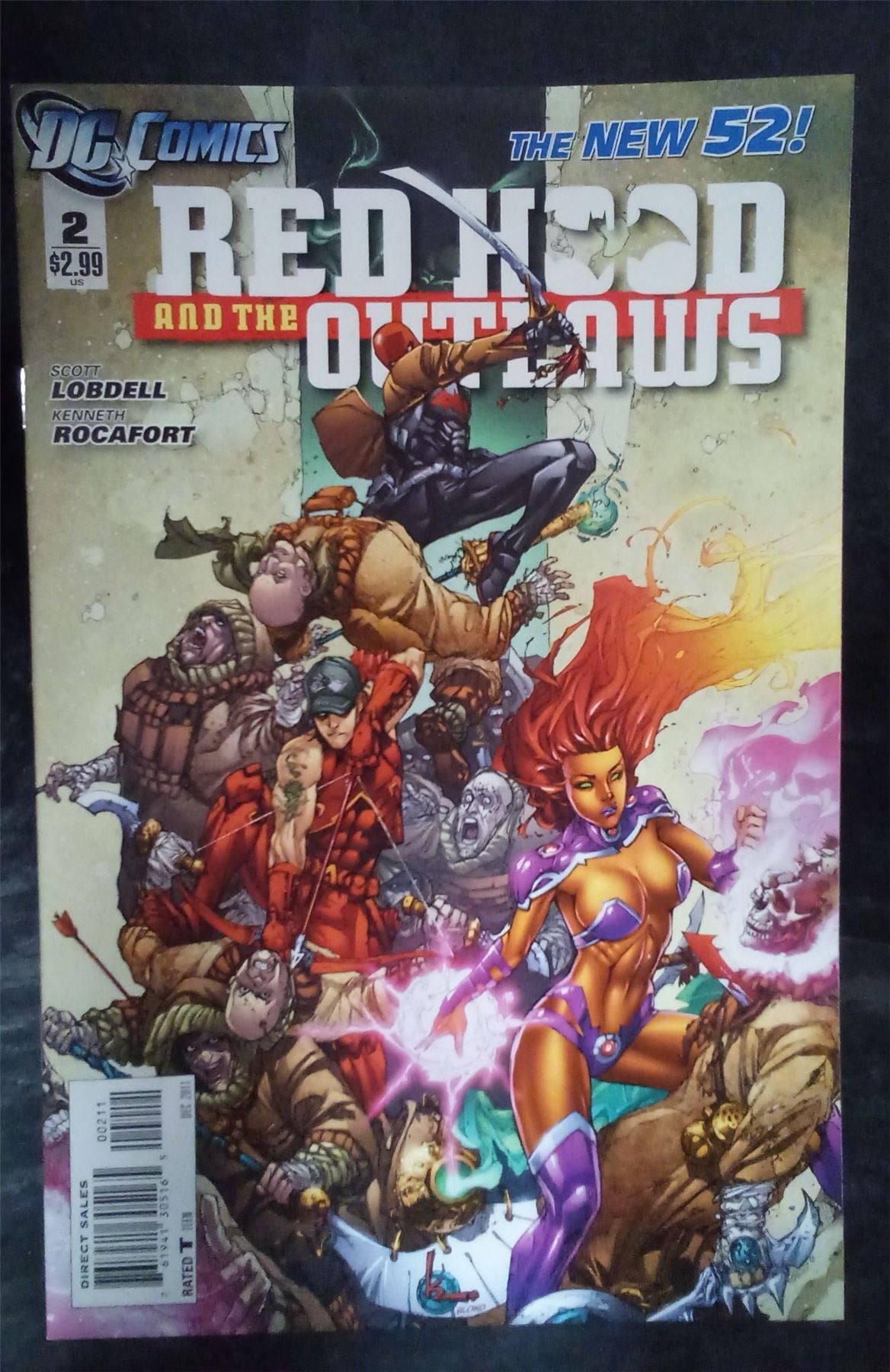 Red Hood and the Outlaws #2 2011 DC Comics Comic Book