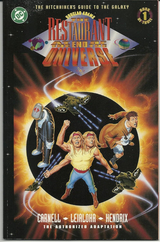 Restaurant at the End of the Universe #1 [Comic] Douglas Adams, John arnell, Steve Leialoha, Shepherd Hendrix