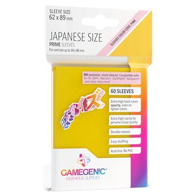 PRIME Japanese Sized Sleeves - Yellow    TCG Gamegenic