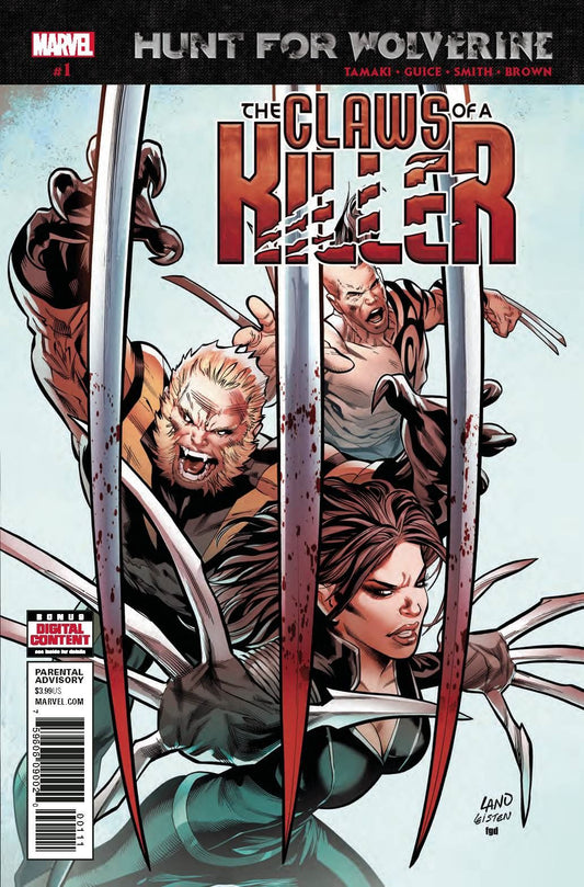 Hunt For Wolverine Claws Of Killer #1 Marvel Comics Comic Book