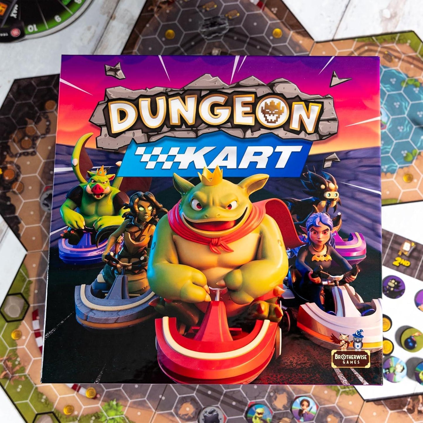 Dungeon Kart Board Game by Brotherwise Games