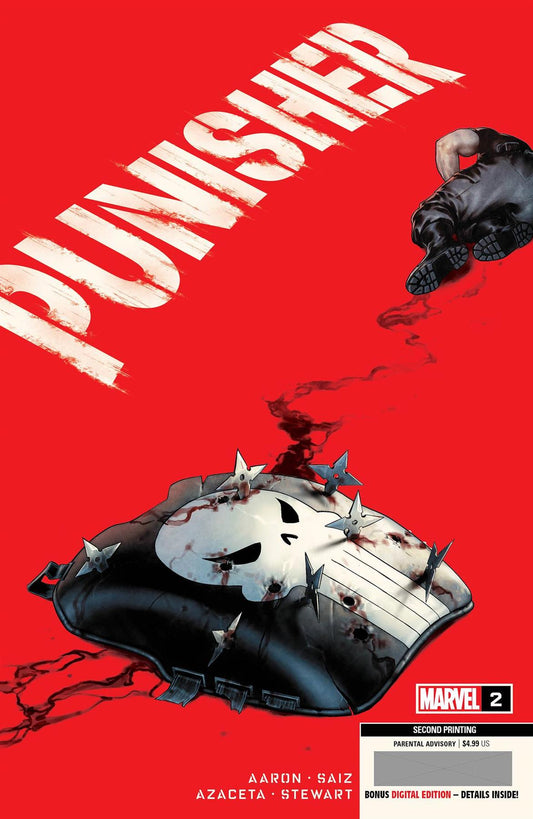 Punisher #2 2nd Ptg Saiz Var Marvel Prh Comic Book