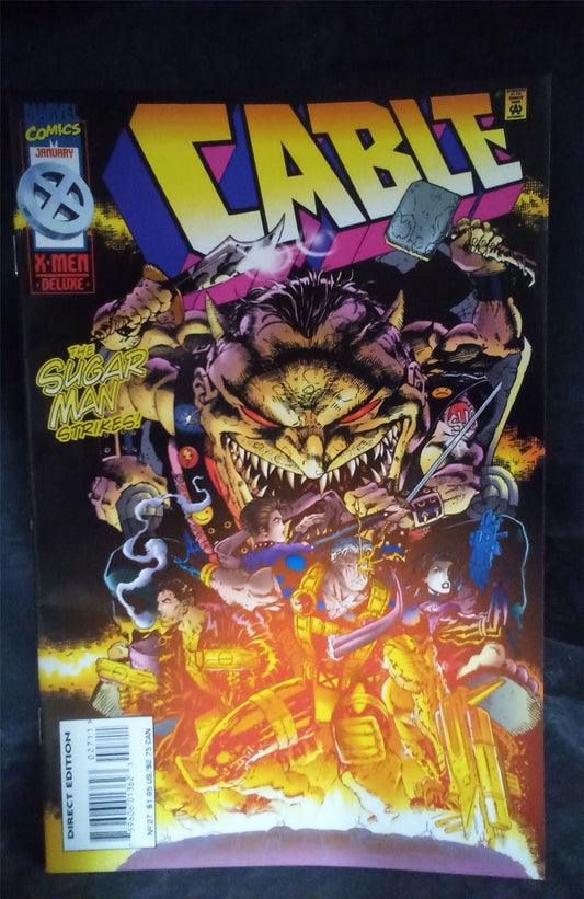 Cable #27 Direct Edition 1995 Marvel Comics Comic Book