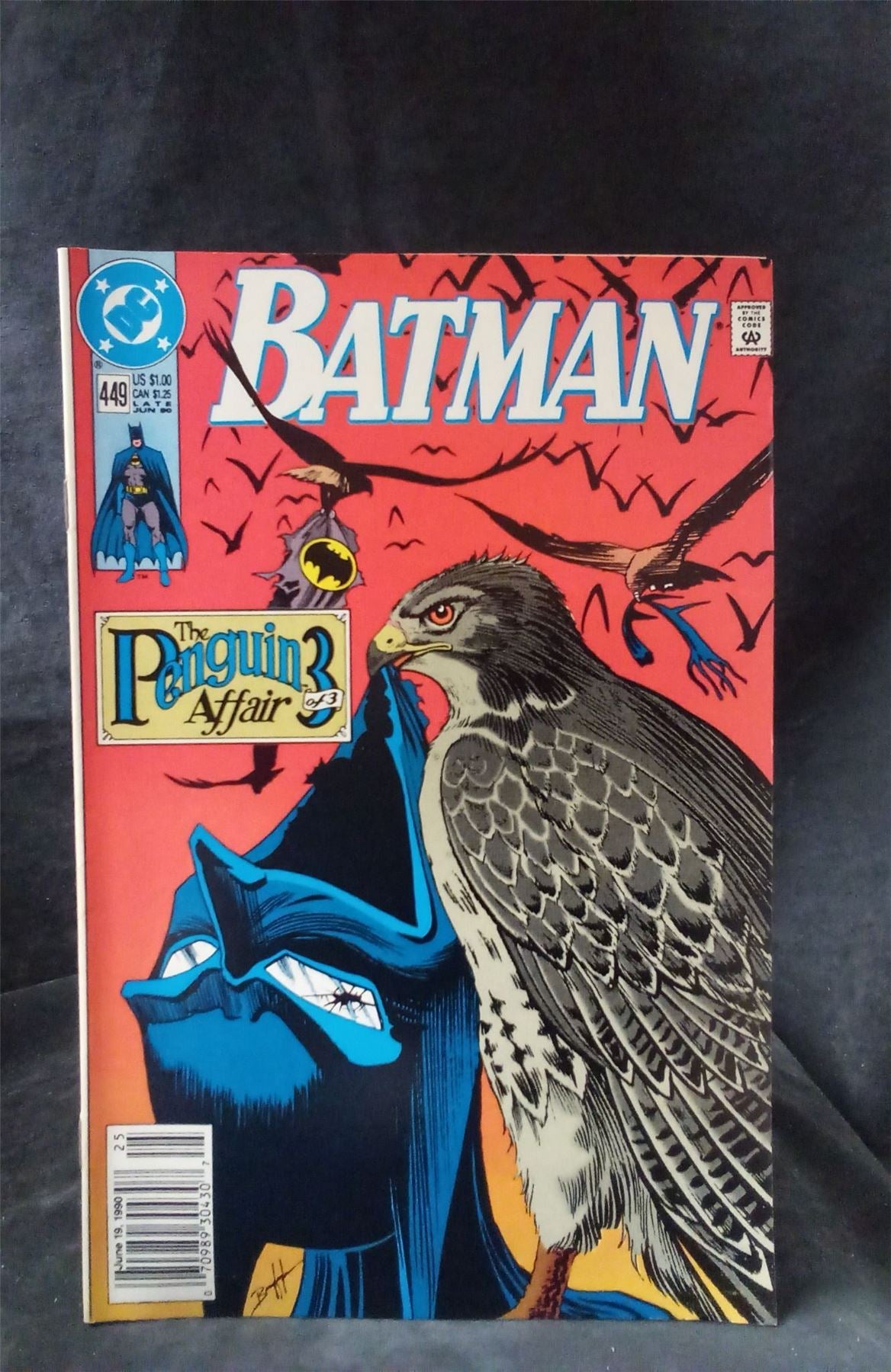 Batman #449 1990 DC Comics Comic Book