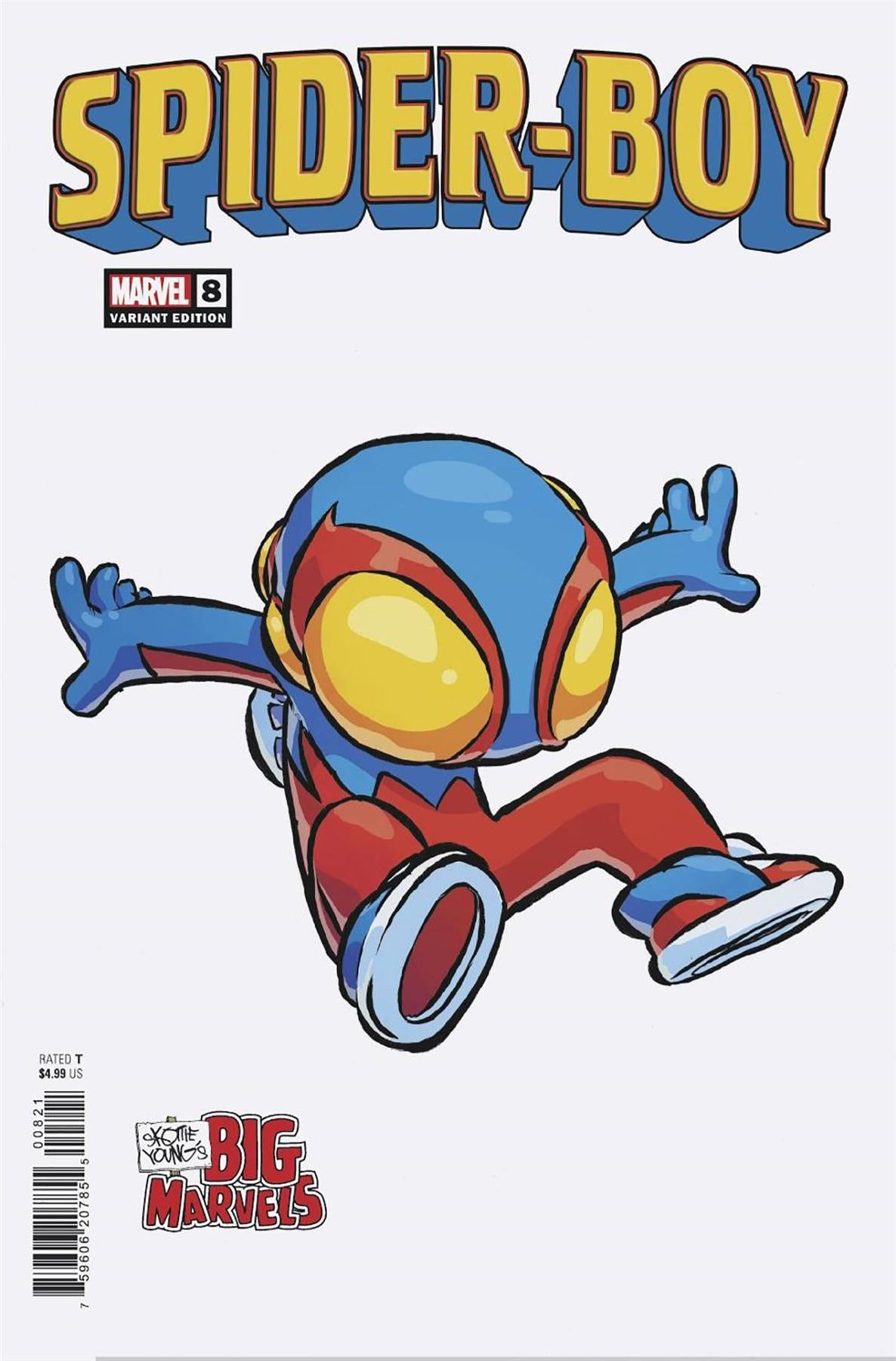 Spider-boy #8 Skottie Young Big Marvel Var (Skottie Young Big Marvel Var) Marvel Prh Comic Book 2024