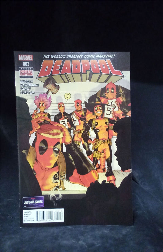 Deadpool #3 2016 Marvel Comics Comic Book