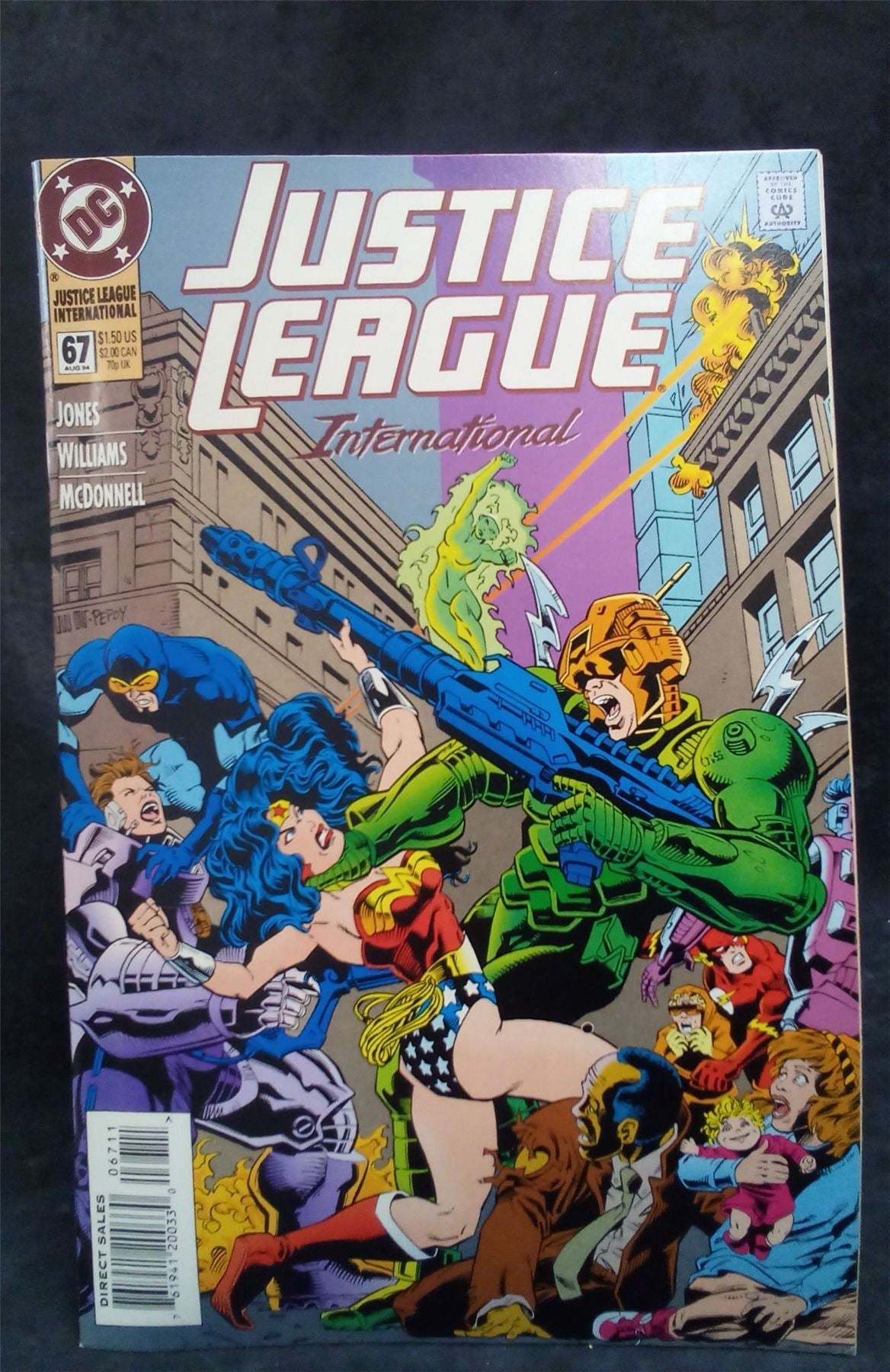 Justice League International #67 1994 DC Comics Comic Book